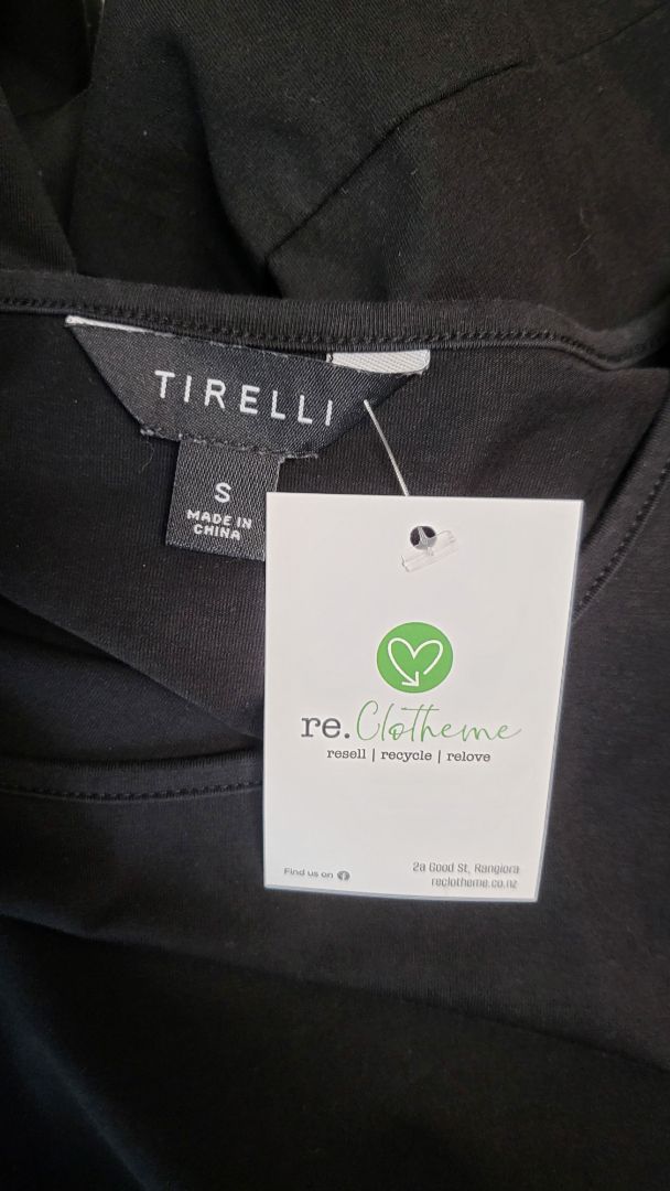 Tirelli Black Diagonal Dress (10)