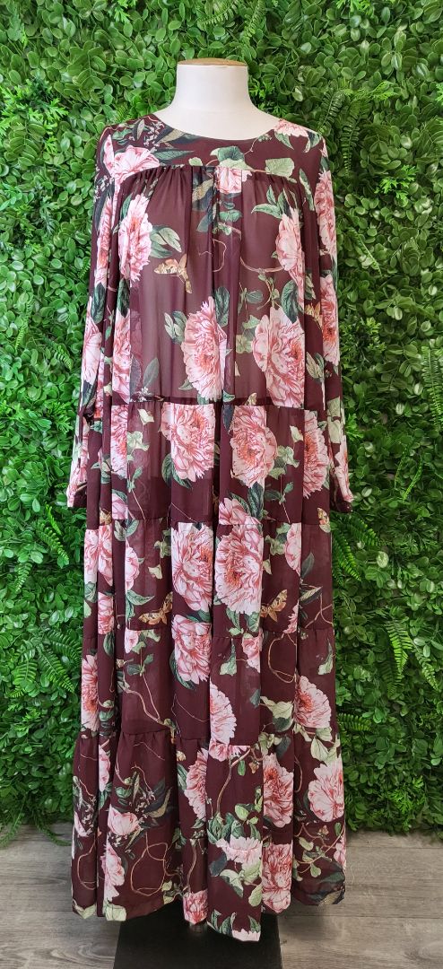 Curate Floral Maxi Dress (8-10)