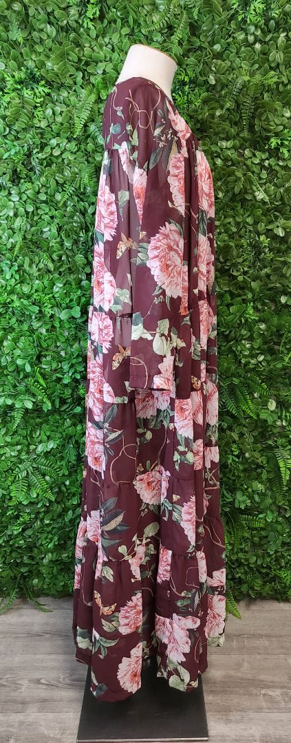Curate Floral Maxi Dress (8-10)