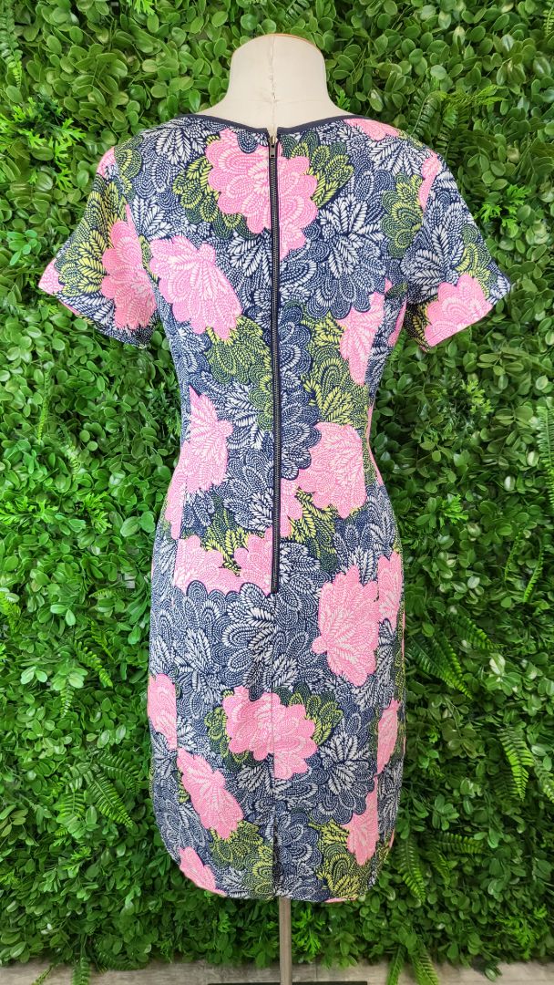 Siren Floral Shift Dress (12)