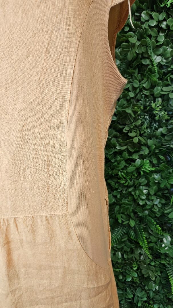Helga May Gold Embroidered Dress (14)