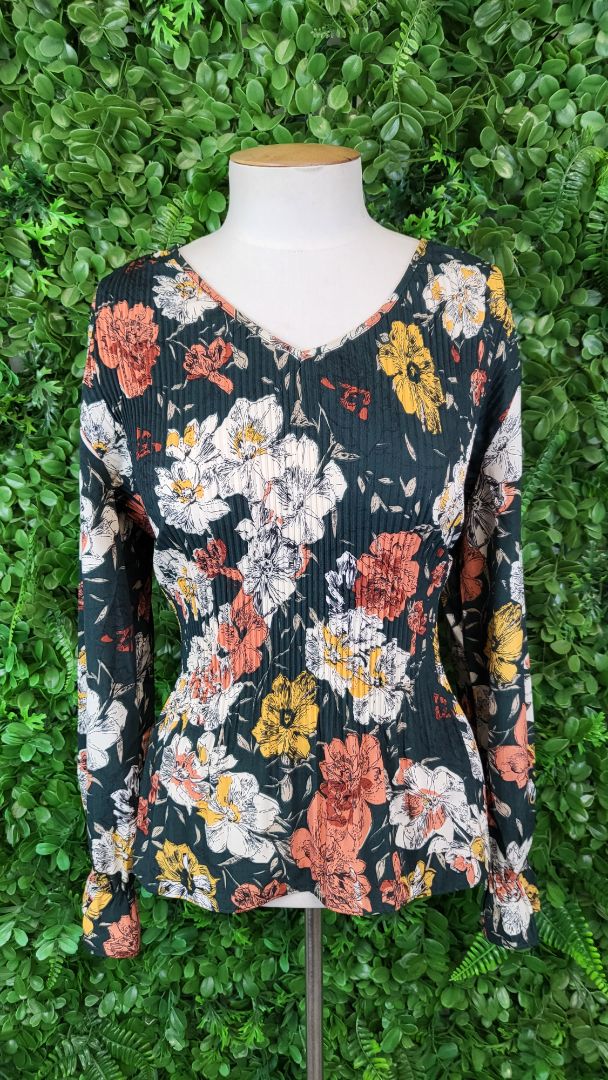 Seduce Floral Pleat Top (8)