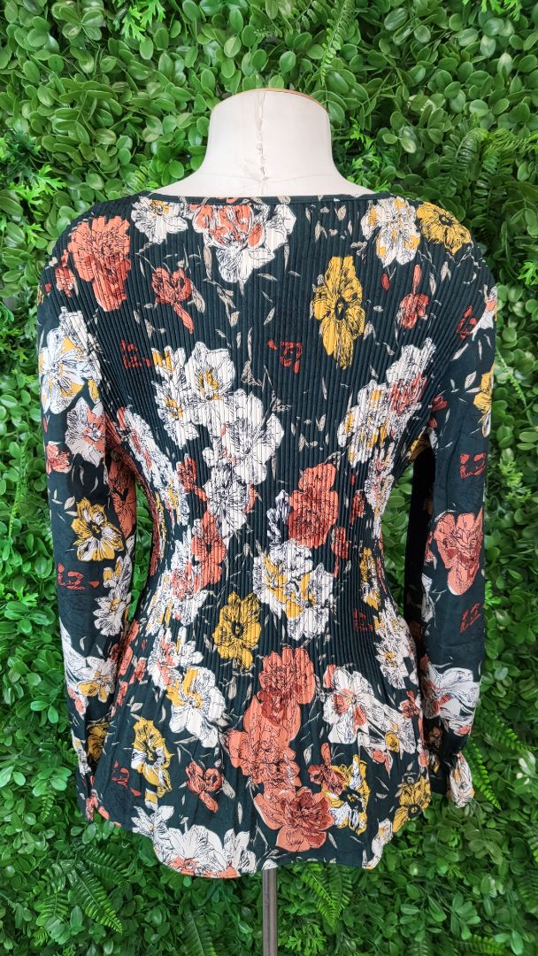 Seduce Floral Pleat Top (8)