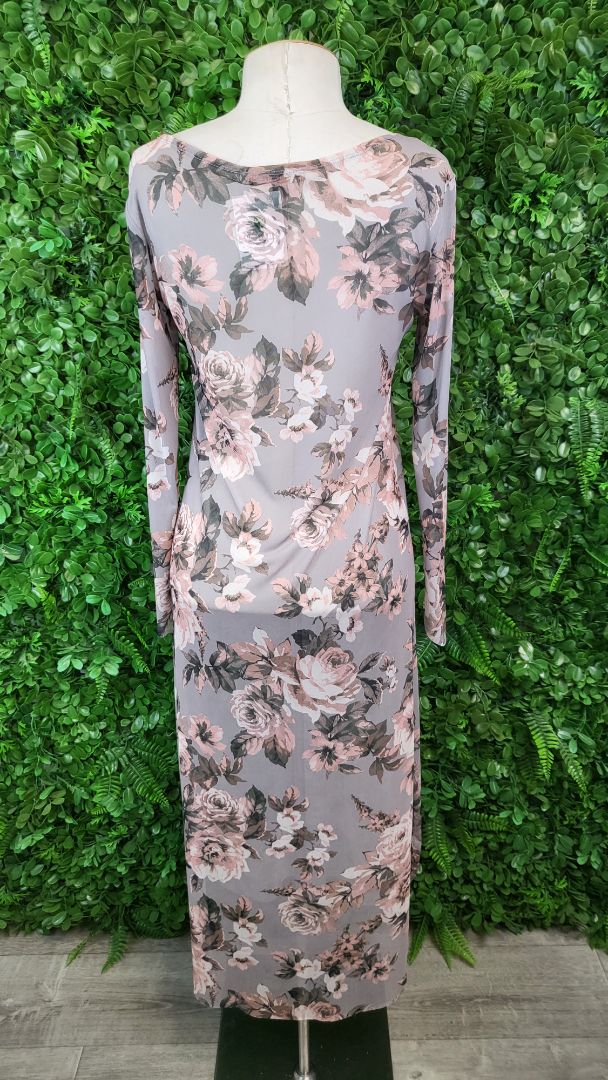 Repertoire Floral Mesh Dress (10)