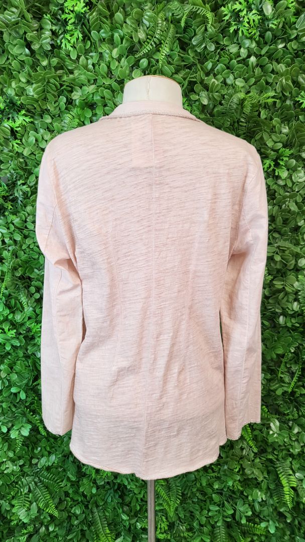 Threadz Peach Linen Jacket (8-10)