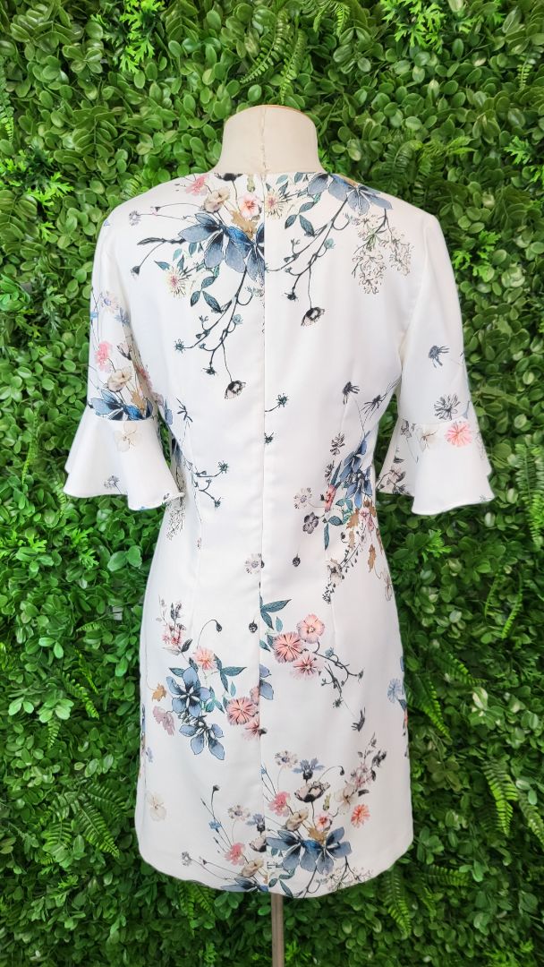 Cue White Shift Dress (8)