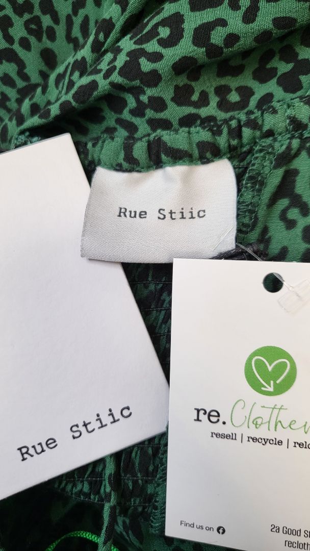 Rue Stiic Green Kady Dress BNWT (12-14)