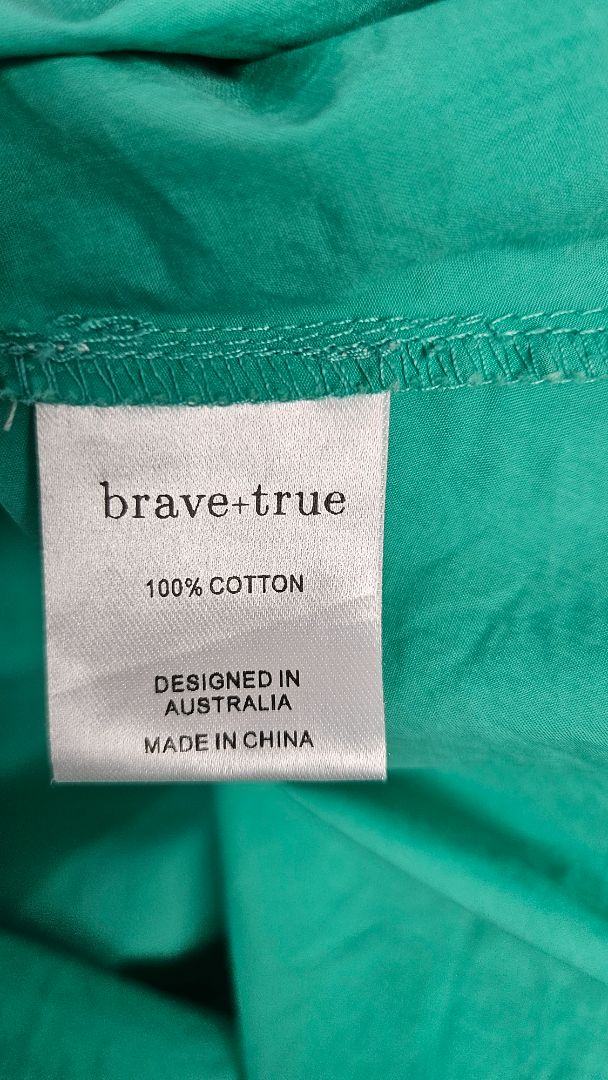 Brave+True Green Smock Dress (14)