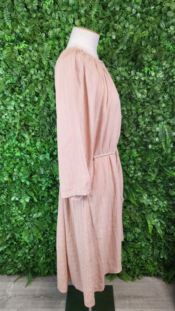 Redcurrent Blush Robe Belt Dress (14-16)