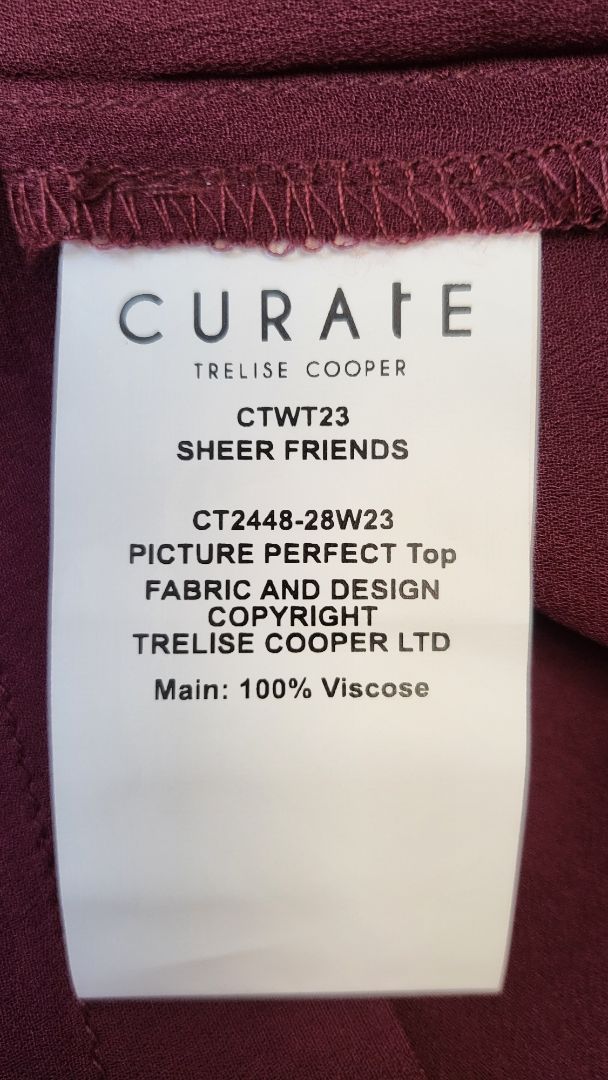 Curate Burgundy Picture Perfect Top (10)