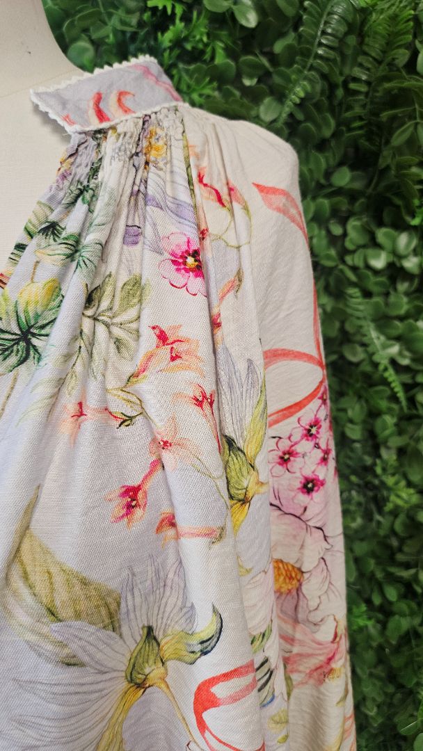 Iris Maxi Black Floral Blouse (16)