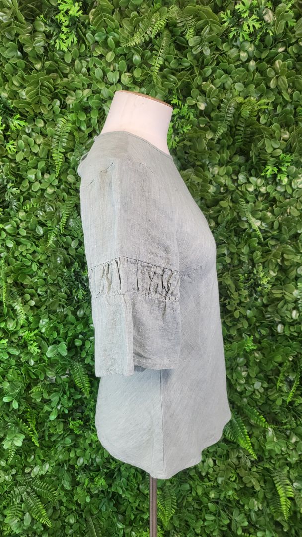 Max Sage Linen Top (6)