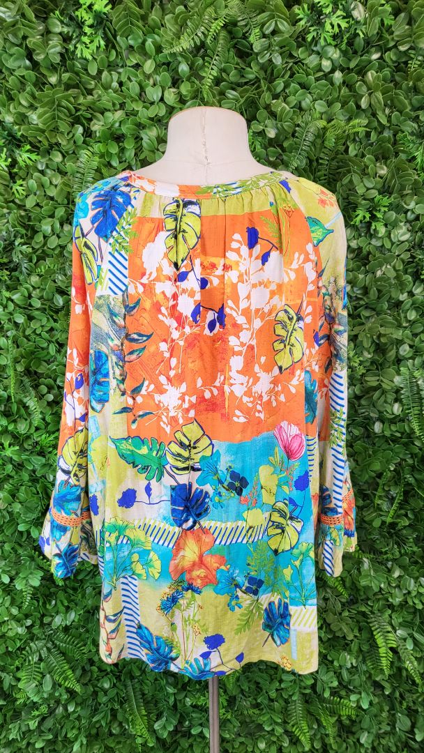 Taking Shape Multi Tassel Tie Top (18)