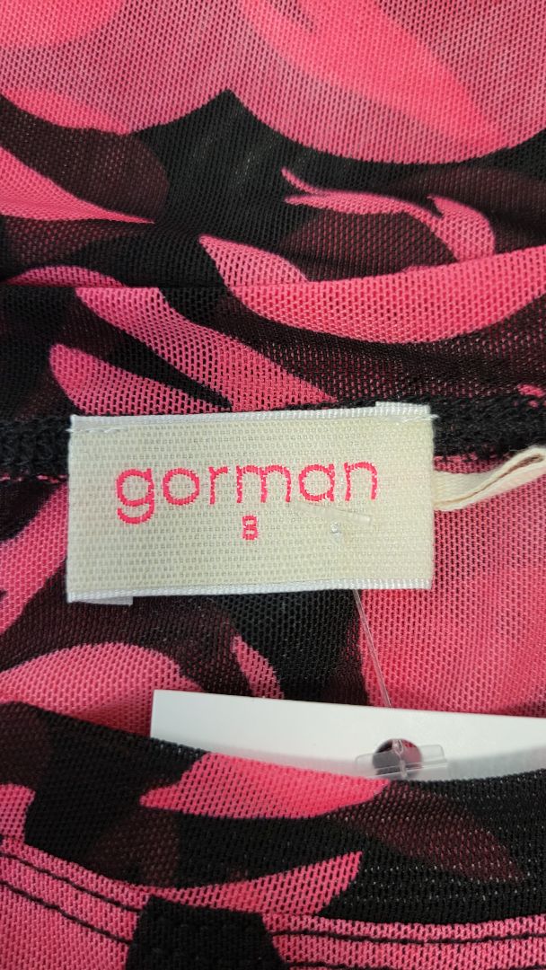Gorman Pink/Black Floral Top (8)