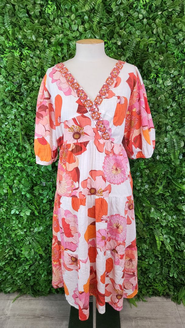 Hammock & Vine Floral Tiered Dress (14)