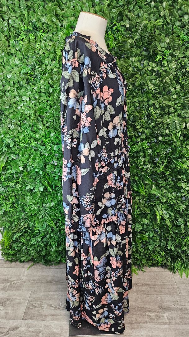 Coco&Belle Floral Ruffle Tier Dress (20-22)