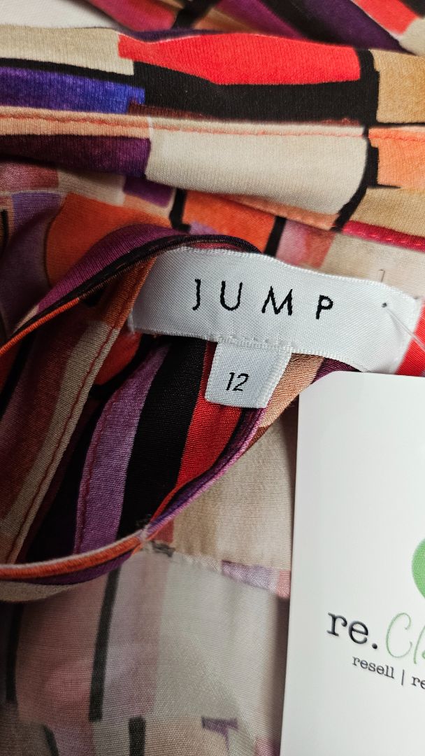 Jump Print Collared Dress (12)