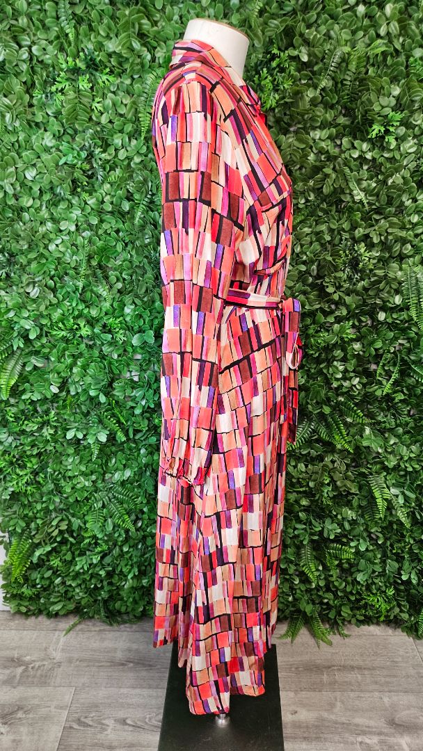 Jump Print Collared Dress (12)