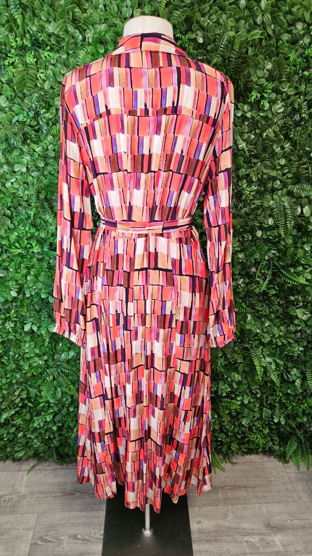 Jump Print Collared Dress (12)