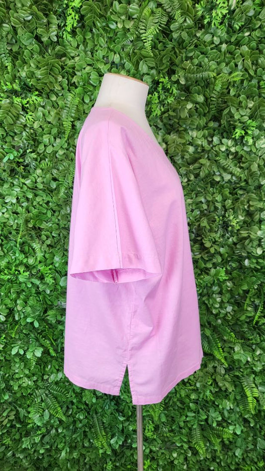 Elm Pink Linen Blend Top (16)