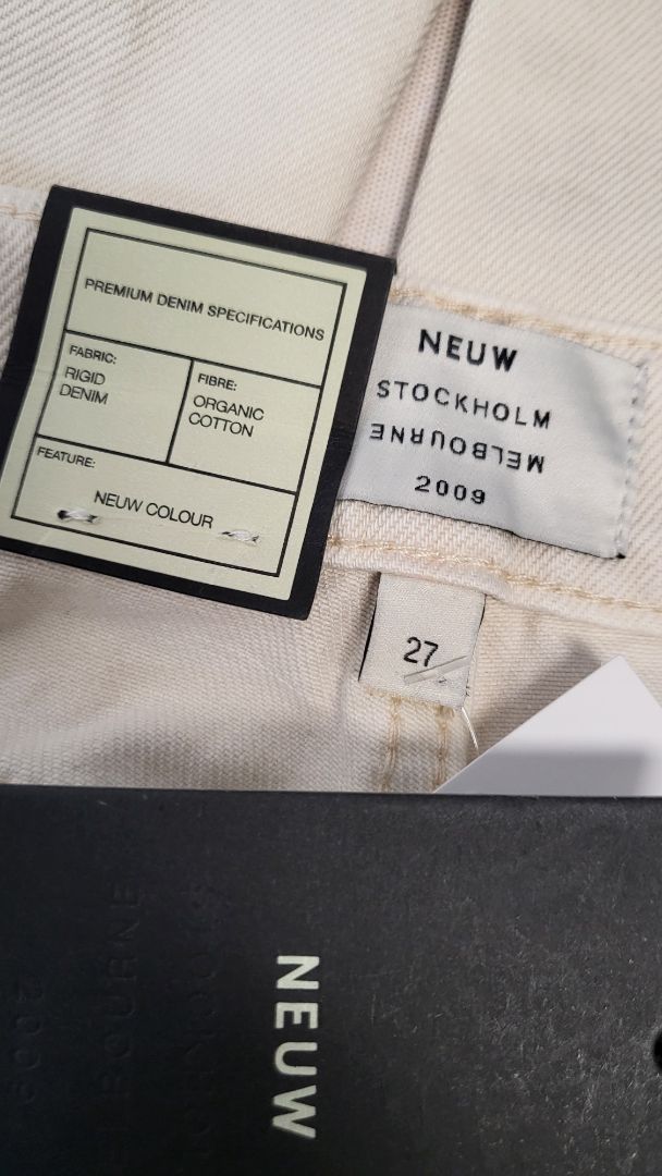 Neuw Cream Nico Straight Jean BNWT (8)