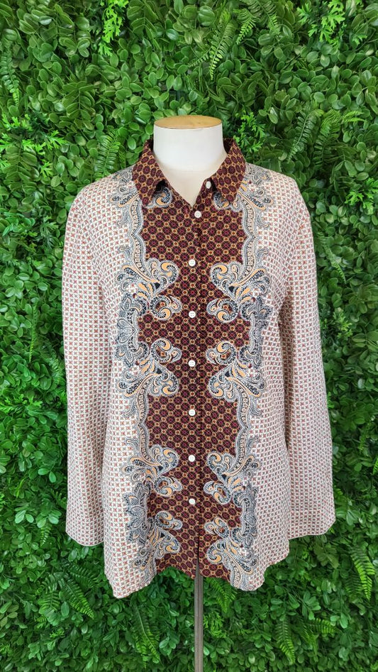 Sportscraft Print Boho Silk Blend Shirt (16)