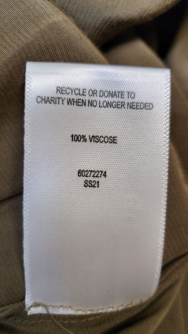 Witchery Khaki Tiered Maxi Dress (14)