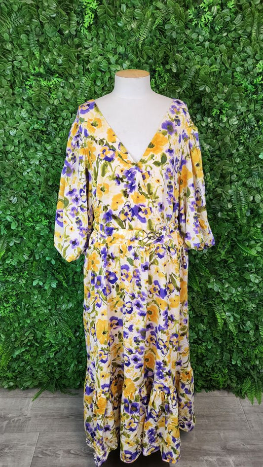 Friday Flamingo Floral Print Dress (24)