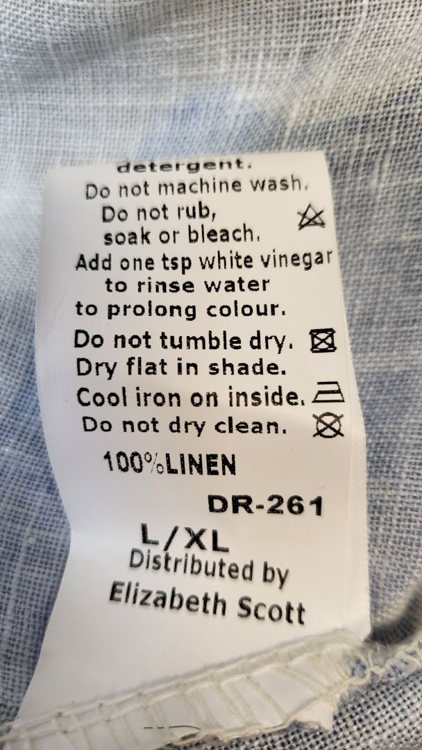 ES Italy Butterfly Print Linen Shift Dress (18)