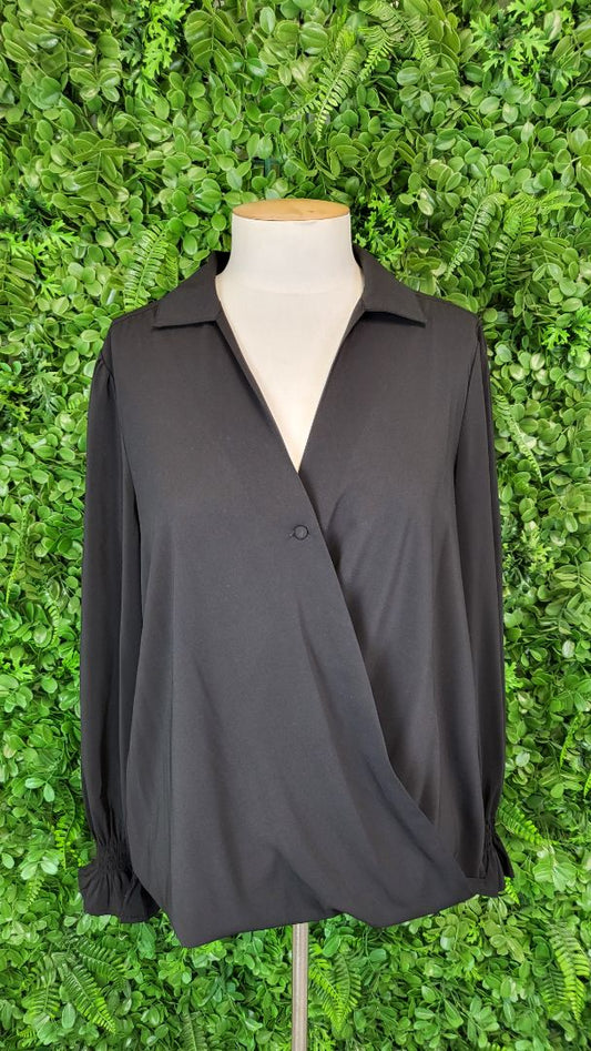 Leila+ Luca Black Wrap Shirt (10)