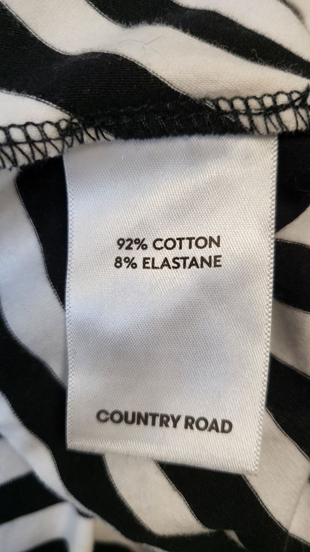 Country Road Stripe Rouched Dress BNWT (12)