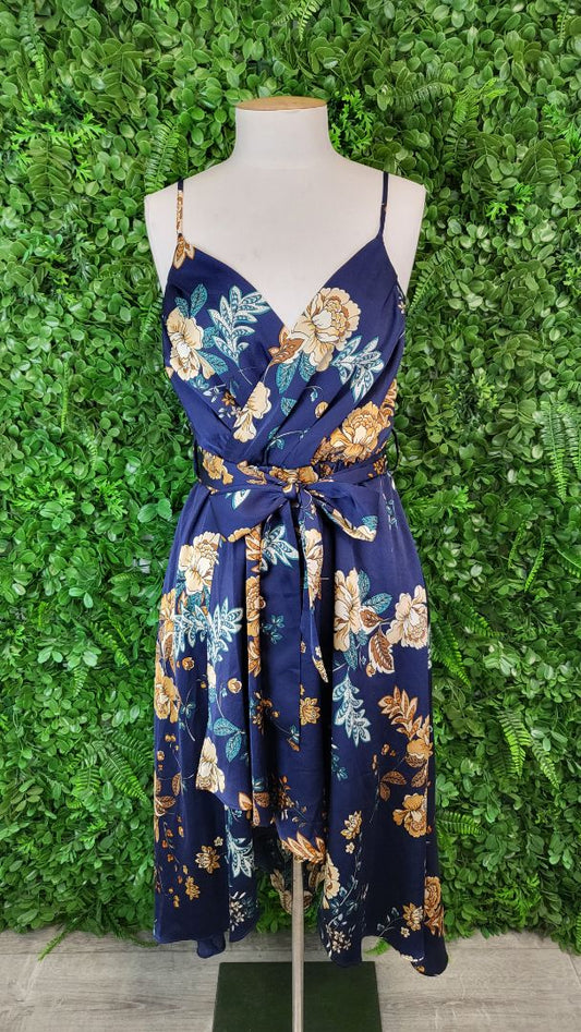 Hello Molly Navy Floral Dress (8)