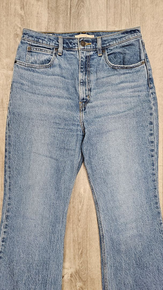 Levi's Blue 70's High Rise Flare (12)