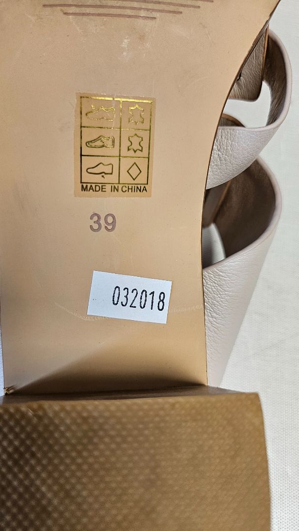 Oli Blush Heeled Sandal (39)