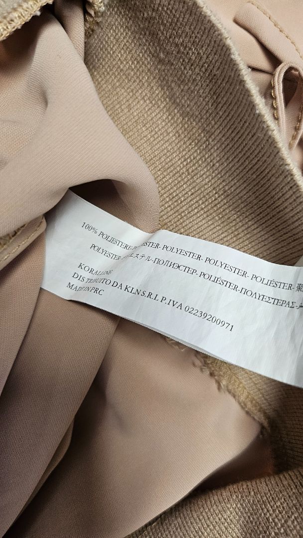 Koralline Caramel Stripe Neck Top (16)