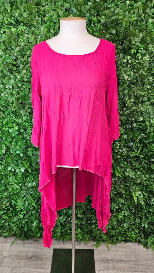 Jellicoe Hot Pink Hi Lo Top (12)