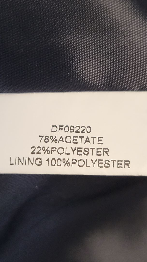 Anthea Crawford Navy Cropped Tailored Jacket (10)