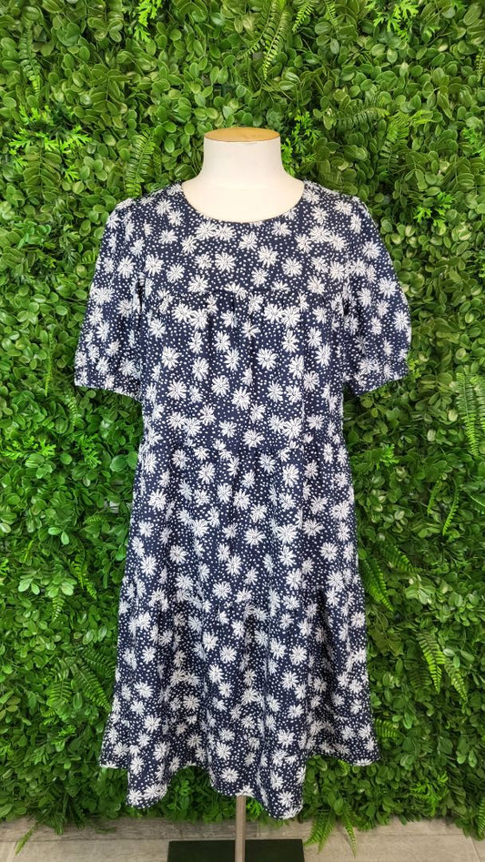Ketz-ke Navy Floral Dress (8)