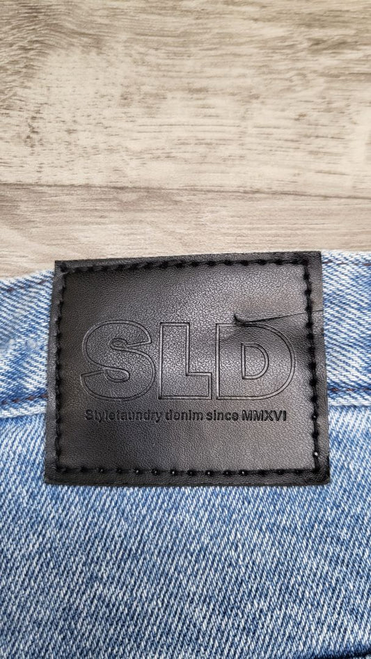 Style Laundry Washed Denim Wide Leg Jean (XS)