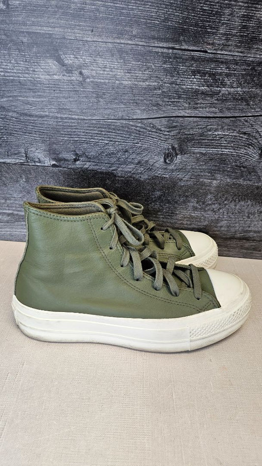Converse Olive Hi Top Sneaker (39)
