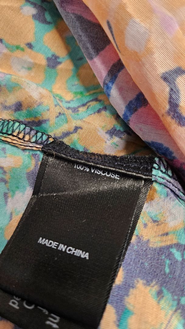 Ts Print V Placket Top (22-24)