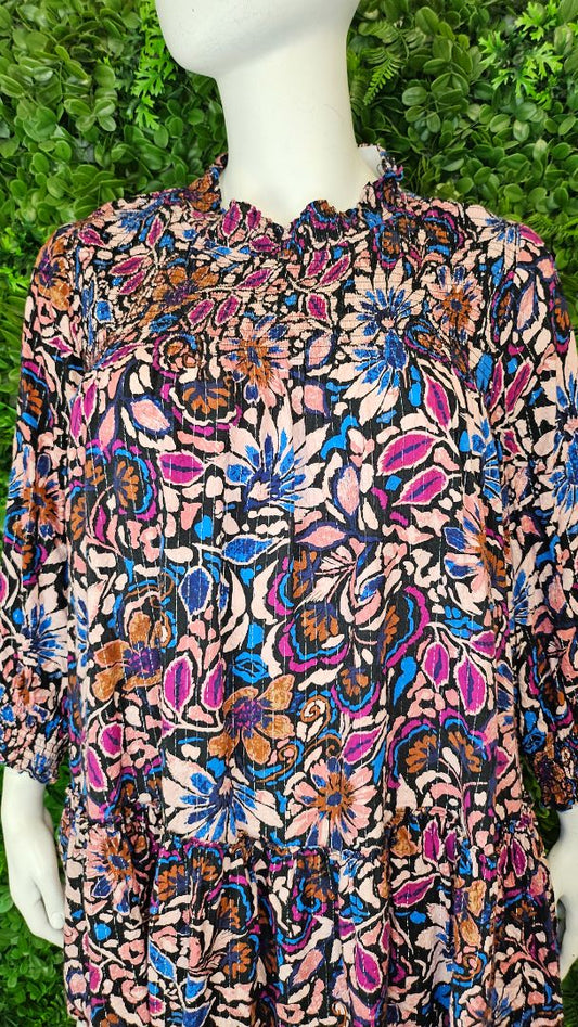 Ts Print Shirred Top (24)