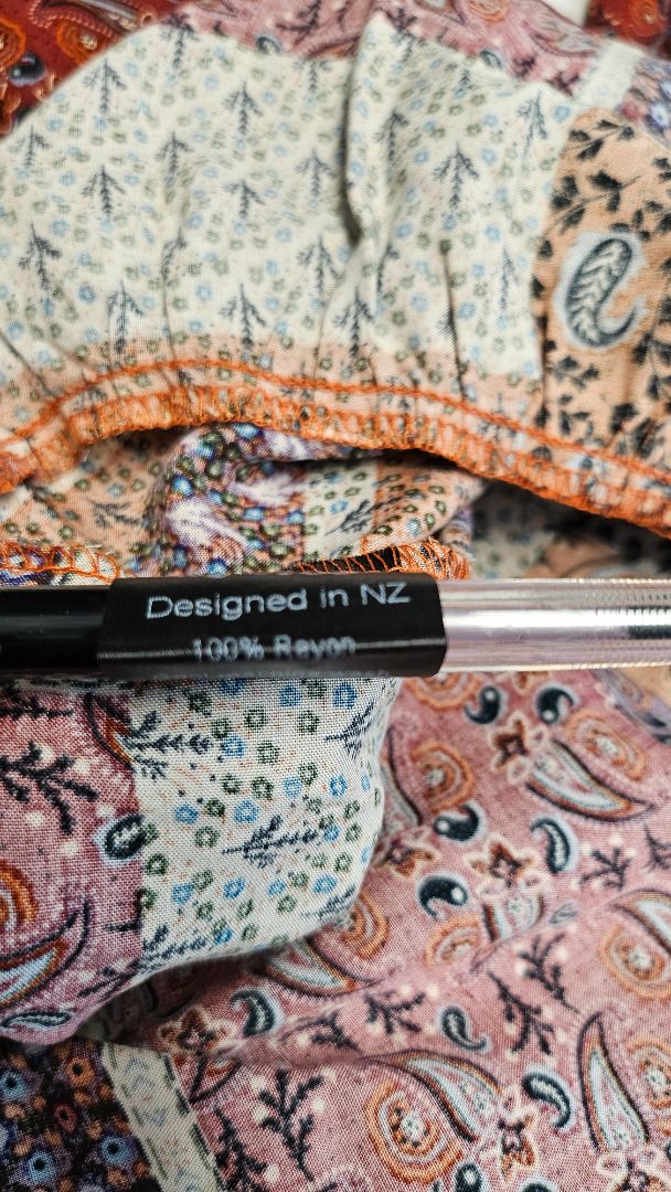 Isla-Maree Pattern Boho Dress (20-22)