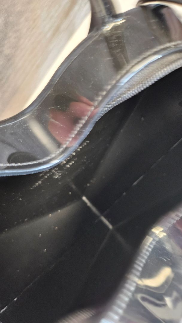 Melissa Black Heart Bag (20x9x19cm)