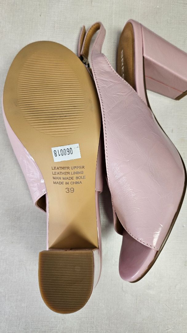 Bresley Pale Pink Heels (39)