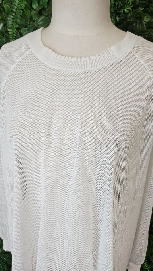 Creed White 3/4 Top (12-16)