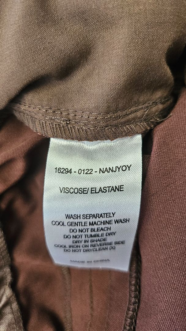 Sass Choc Odette Pant BNWT (14)