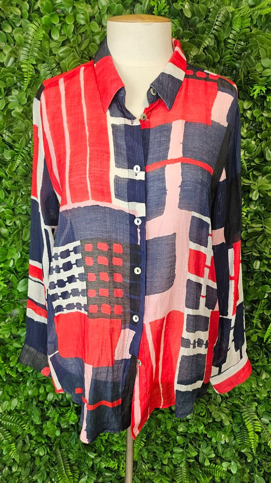 Gordon Smith Print Print Shirt (8)