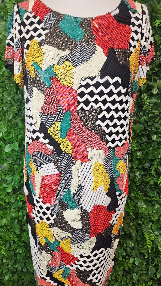 Unknown Multi Beaded Dress (10)