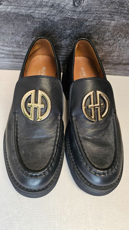 Alfie & Evie Black Loafer (39)